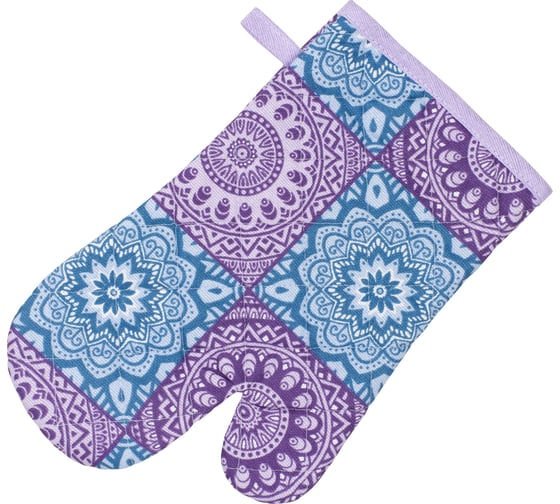 Изображение товара Варежка-прихватка Guten Morgen, Рогожка, Индия, 18x30 см ВР-ИН-18-30