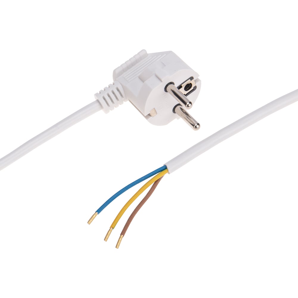 Электрический шнур REXANT, цвет белый 11-1310 - фото 1