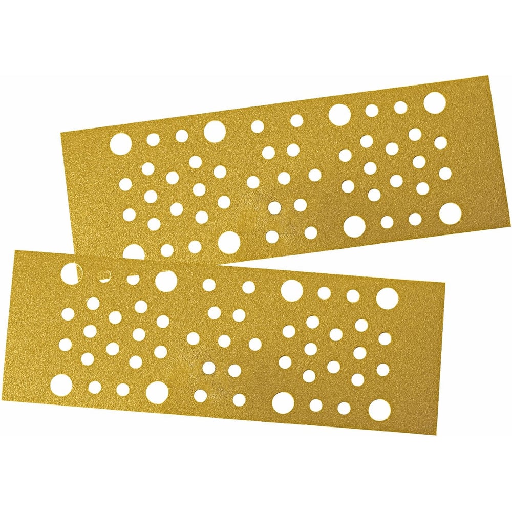 Изображение товара Полоска абразивная с пылеотводом GOLD 70х198 мм, Р60, 51 отверстие, 50 шт HOLEX