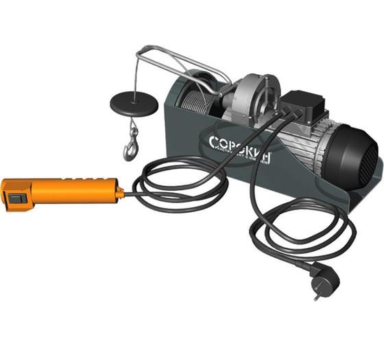 Изображение товара Электротельфер СОРОКИН 1т 2000w 4.700