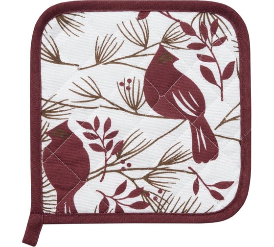 Изображение товара Прихватка Guten Morgen, Рогожка, Свиристель, 20x20 см ПР-СВС -20-20С