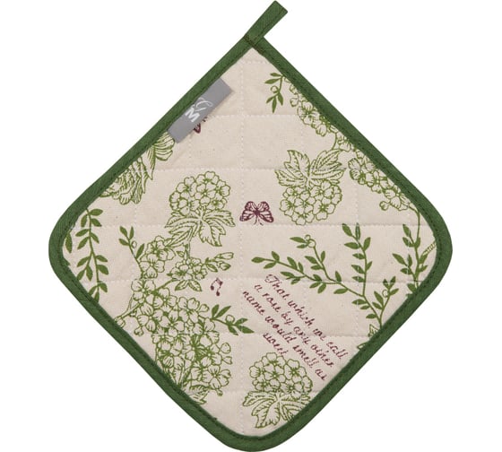Изображение товара Прихватка Guten Morgen, Рогожка, Шекспир, 20x20 см ПР-шек-20-20