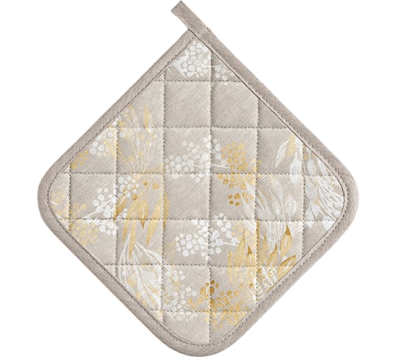 Изображение товара Прихватка Guten Morgen, Рогожка, Веточки, 20x20 см ПрРВт-20-20