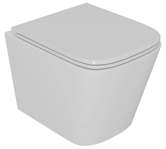 Изображение товара Подвесной безободковый унитаз D&K Berlin торнадо, сиденье микролифт DT1436516