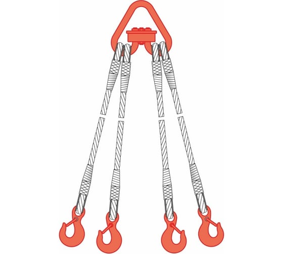 Изображение товара Строп РОМЕК 4СК - 1 - 5/2 500/ 2000000087580