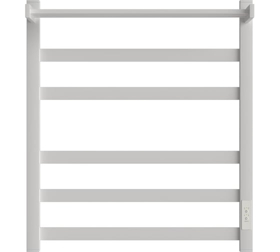 Изображение товара Электрический полотенцесушитель Point Меркурий п5 500x600 с полкой, диммер справа, белый PN83856PW