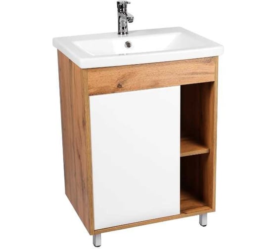 Изображение товара Тумба Viant Бостон como 50 1 створка 380x460x820 VBOS50CO-T1ST