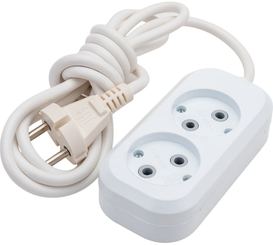 Изображение товара Сетевой улинитель ПЕРЕСВЕТ+ Р/С-2 шнур ПВС 2*1- 2м 4620003921483