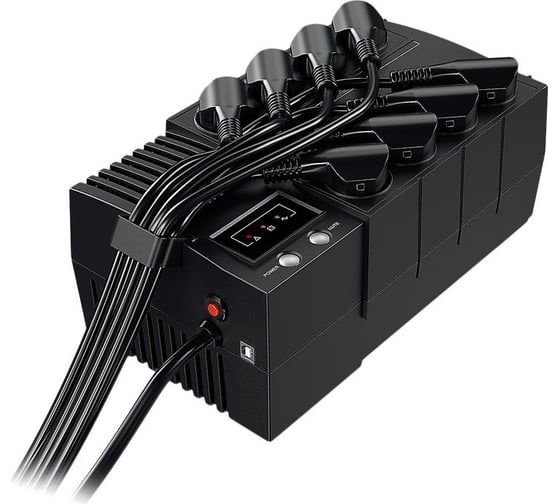 Изображение товара ИБП CYBERPOWER Line-Interactive 450VA/270W USB 4+4 EURO BS450E