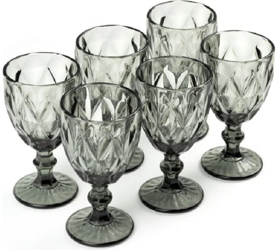 Изображение товара Набор бокалов Homium 6 шт., серый setglass6