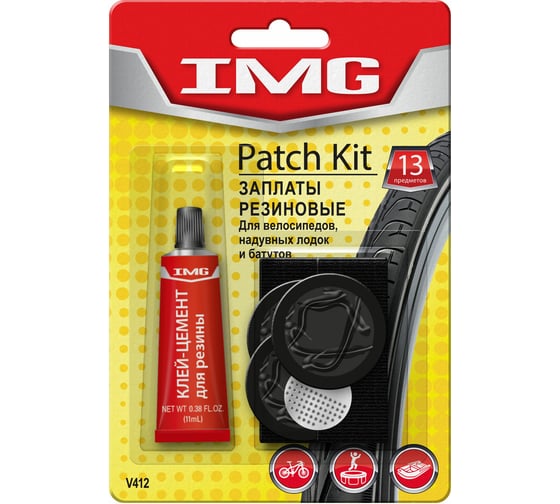 Изображение товара Набор для ремонта велосипедных шин IMG V412