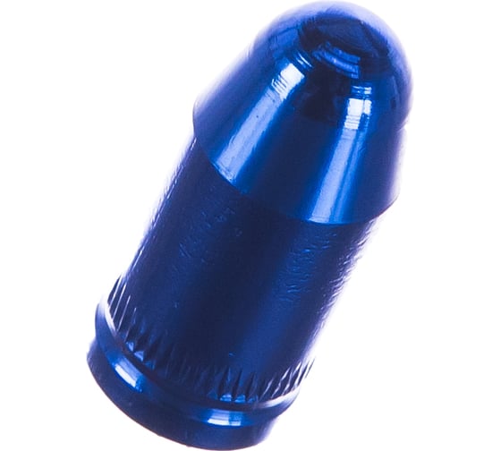 Изображение товара Набор декоративных колпачков алюминиевые, синие, 4 шт. IMG V718