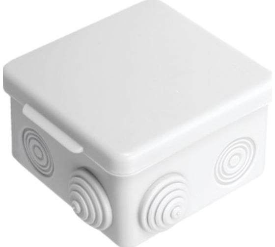Изображение товара Коробка распаячная u-plast пылевлагозащитная с эластичным мембранным вводом УПр 80*80/50.2.3 030-031