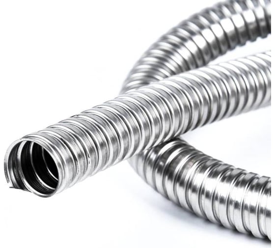 Изображение товара Металлорукав Электропласт РЗ-Ц-Х 12мм (100м) 12MRZnС100