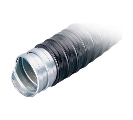 Изображение товара Металлорукав в ПВХ оболочке Электропласт РЗ-Ц-П нг 15мм (100м), м 15MRPVC100