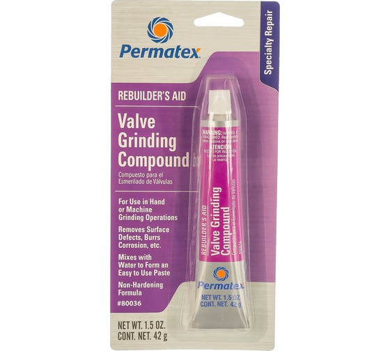 Изображение товара Универсальная паста для притирки клапанов 42г. PERMATEX 80036