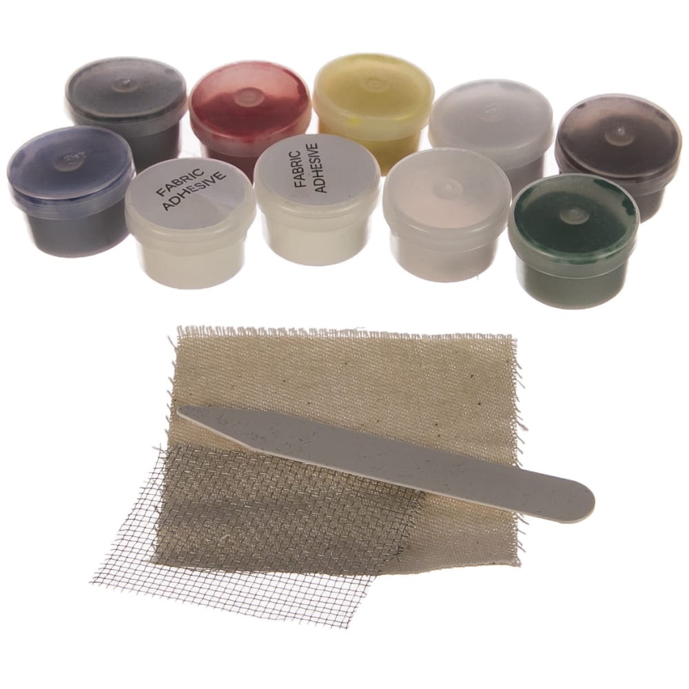 Профессиональный набор для ремонта тканевых покрытий PERMATEX набор пробойников для кожи yato