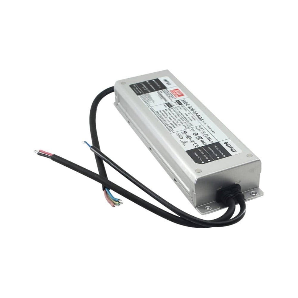 Изображение товара LED-драйвер Mean Well ELGC-300-M-ADAAC-DC 300 Вт для светодиодных систем