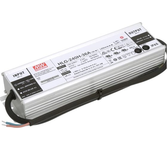 Изображение товара LED-драйвер Mean Well HLG-240H-36ABAC-DC Т03234672