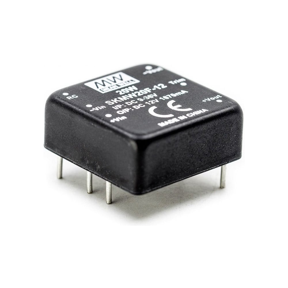 Изображение товара Преобразователь Mean Well SKMW20F-12 DC-DC 20Вт