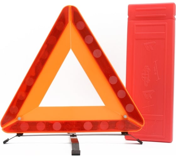 Изображение товара Знак аварийной остановки Nova Bright большой, с аракалом (пласт. широкий пенал) 39751