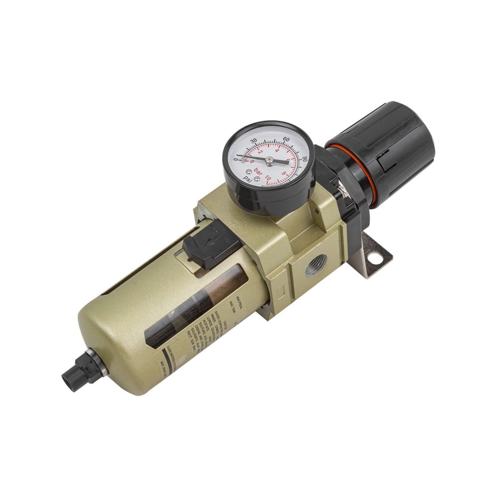 Изображение товара Фильтр-регулятор 3/4" с индикатором давления и автоматическим сливом fk-aw4000-06d Forcekraft FK-AW4000-06D(54847)