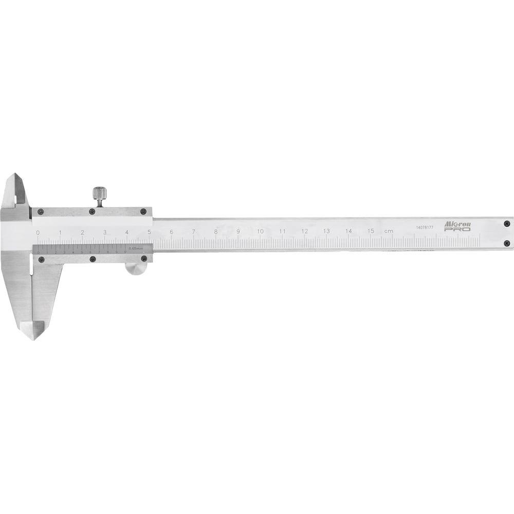 Штангенциркуль Micron ШЦ-1-150 0,05 (ГРСИ №70557-18) PRO 67780