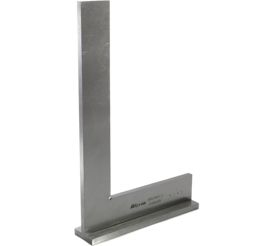 Изображение товара Угольник Micron поверочный УШ- 250x160 кл.1 45700