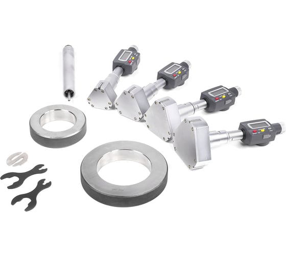 Изображение товара Набор нутромеров Micron микрометрических 3-точ. электронных 50-100 0,001 73456