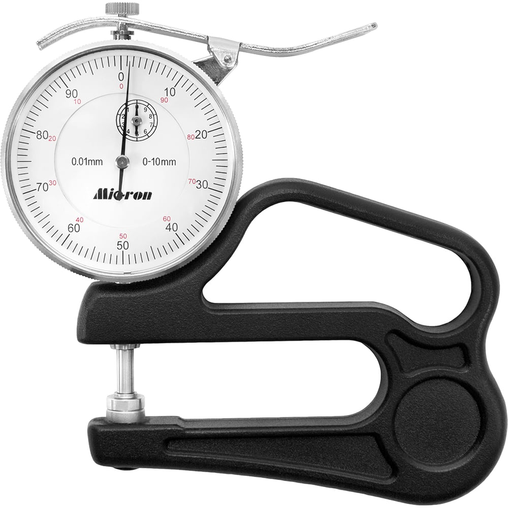 Изображение товара Толщиномер Micron индикаторный ТР 10-60 0,01 полупрофессиональный для измерения металлов