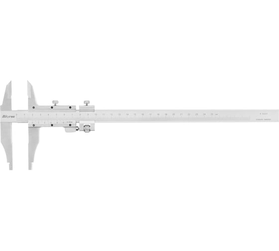 Изображение товара Штангенциркуль Micron ШЦ-2- 250 0,1 губ. 60мм 1082500