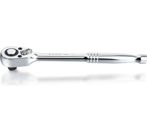 Изображение товара Трещотка с металлической рукояткой TOPTUL 1/4 дюйма 72 зуба 130 мм CHAM0813