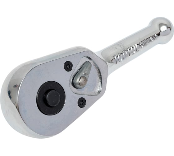 Изображение товара Трещотка с металлической рукояткой TOPTUL мини 1/2 дюйма 45 зубьев 130 мм CHDI1613