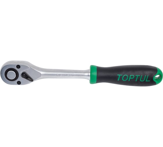 Изображение товара Трещотка TOPTUL 1/2 дюйма 72 зуба 265 мм CJBM1627