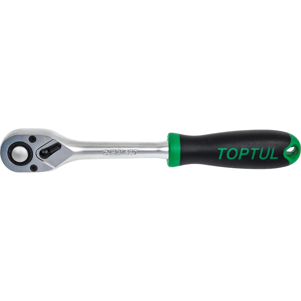 Изображение товара Профессиональная трещотка TOPTUL 1/2 дюйма 36 зубьев длиной 270 мм CJBG1627