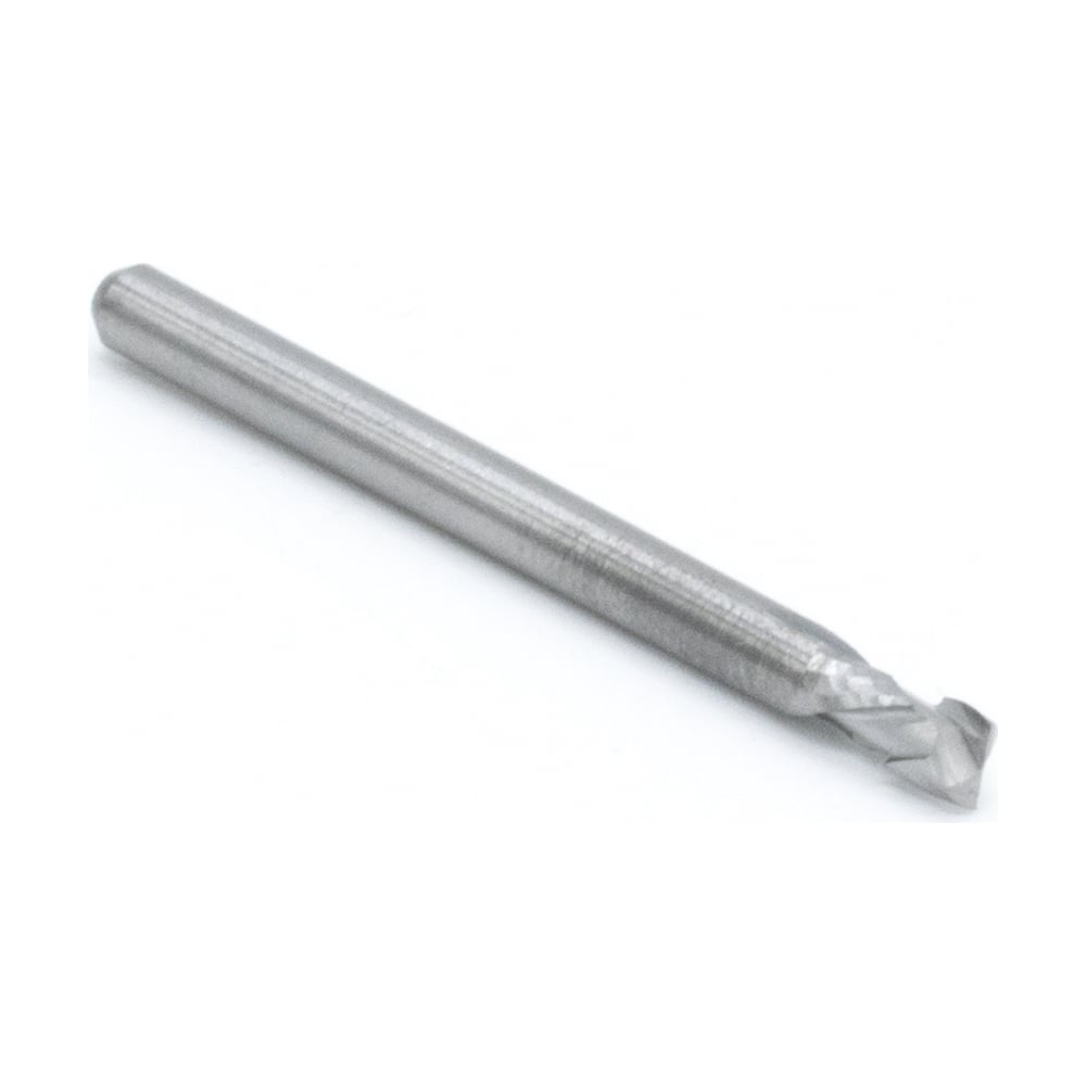 Изображение товара Компрессионная двухзаходная фреза MF2FLX3.06, спиральная насадка, диаметр 3.175 мм