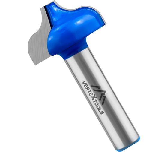 Изображение товара Фреза пазовая фасонная хв-к 8 мм, d-22 мм, h-13 мм, r-4.75 мм, l-48 мм vertextools 3507-081322