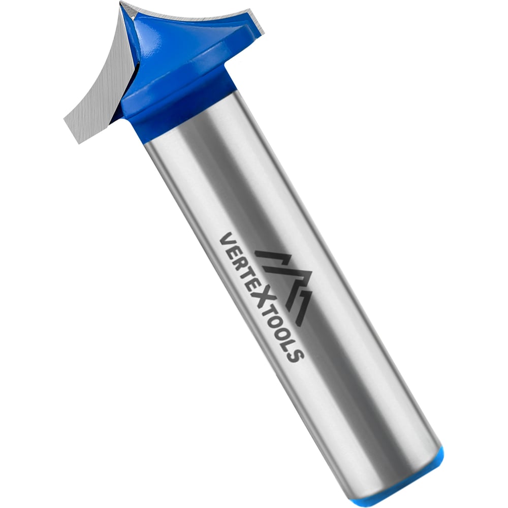 Изображение товара Фреза пазовая фасонная хвостовик 8 мм Vertextools 3509-080816 для обработки дерева