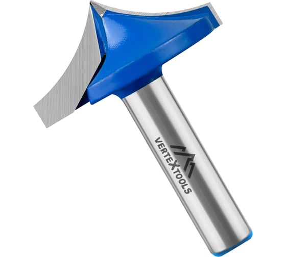 Изображение товара Фреза пазовая фасонная хв-к 8 мм, d-34 мм, h-14 мм, r-30 мм, l-49 мм vertextools 3509-081434