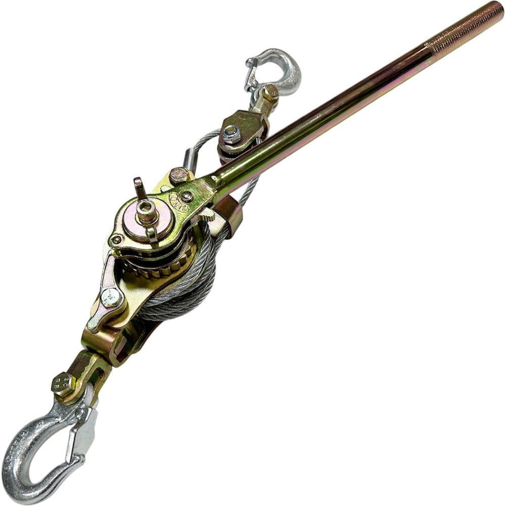 Изображение товара Рычажная лебедка СОРОКИН 4.23 с двойным храповым механизмом для грузоподъемных работ