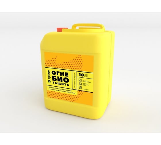 Изображение товара Огнебиозащита ГРИДА 2-я группа ОЗЭ, 10 л, с индикатором, тонированная, коричневая НФ-00000045