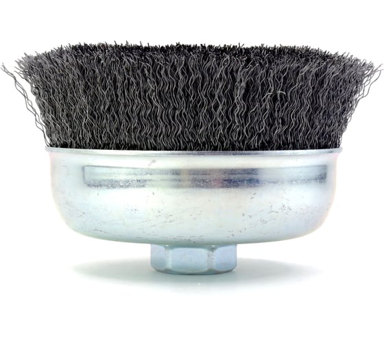 Изображение товара Щетка чашечная 125 мм, М14, ворс гофрированная сталь 0.30 мм, для УШМ OSBORN 613.165-6618