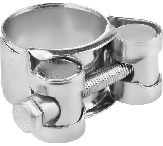 Изображение товара Силовой хомут MasterProf оцинкованный, 23-25 мм, 10 шт. ИС.140796.10