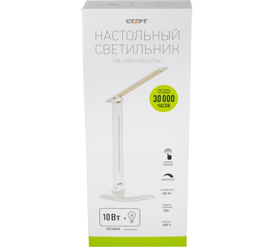 Изображение товара Настольный светильник СТАРТ CT58_белый CT58 белый 15851688