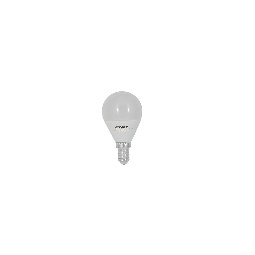 фото Светодиодная диммируемая лампа старт в колбе лон ledspheree14 7w40 dim rheostat