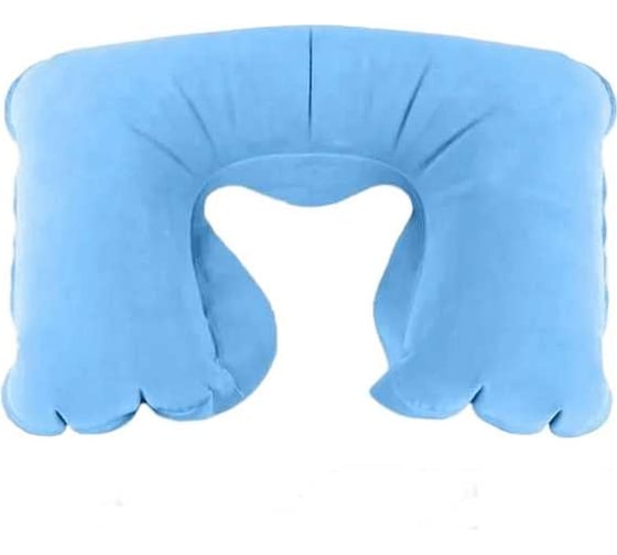 Изображение товара Подушка надувная Travel Comfort, дорожная, цвет голубой Homium PLWTrave01LBlue