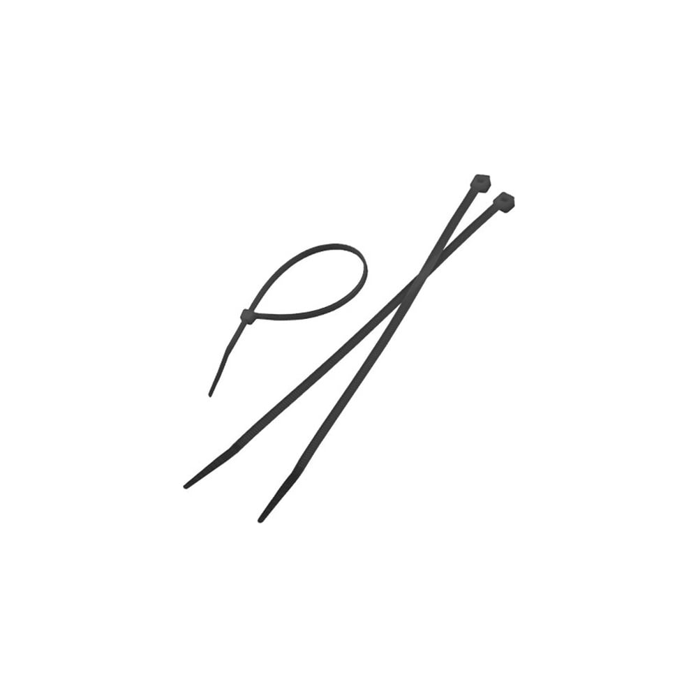 Изображение товара Стандартные нейлоновые стяжки Wokin черные 4.8x300 мм, 100 шт