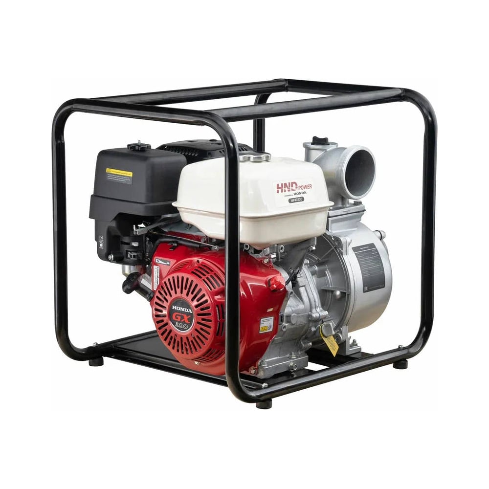 Изображение товара Бензиновая мотопомпа HND WP 40X3C с двигателем Honda GX390 для бытовых нужд