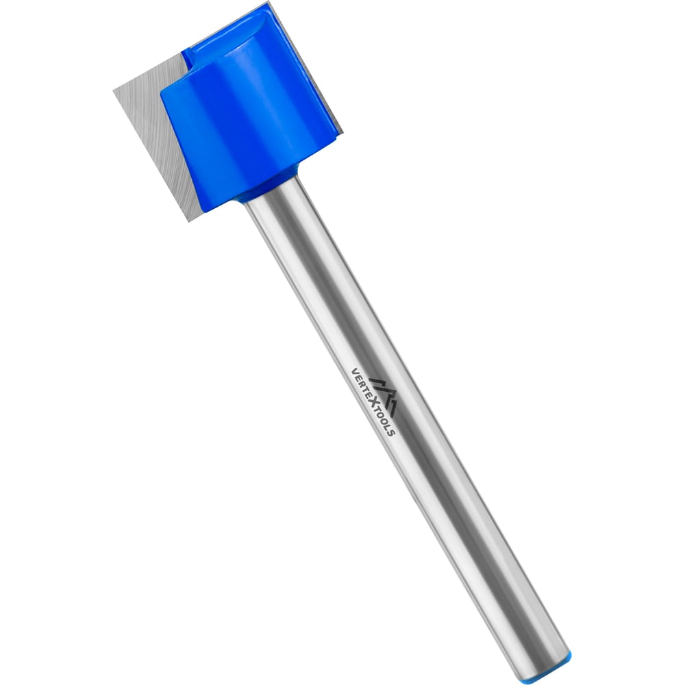 Изображение товара Фреза пазовая для врезки замков 12 мм хвостовик 36 мм длина 120 мм vertextools