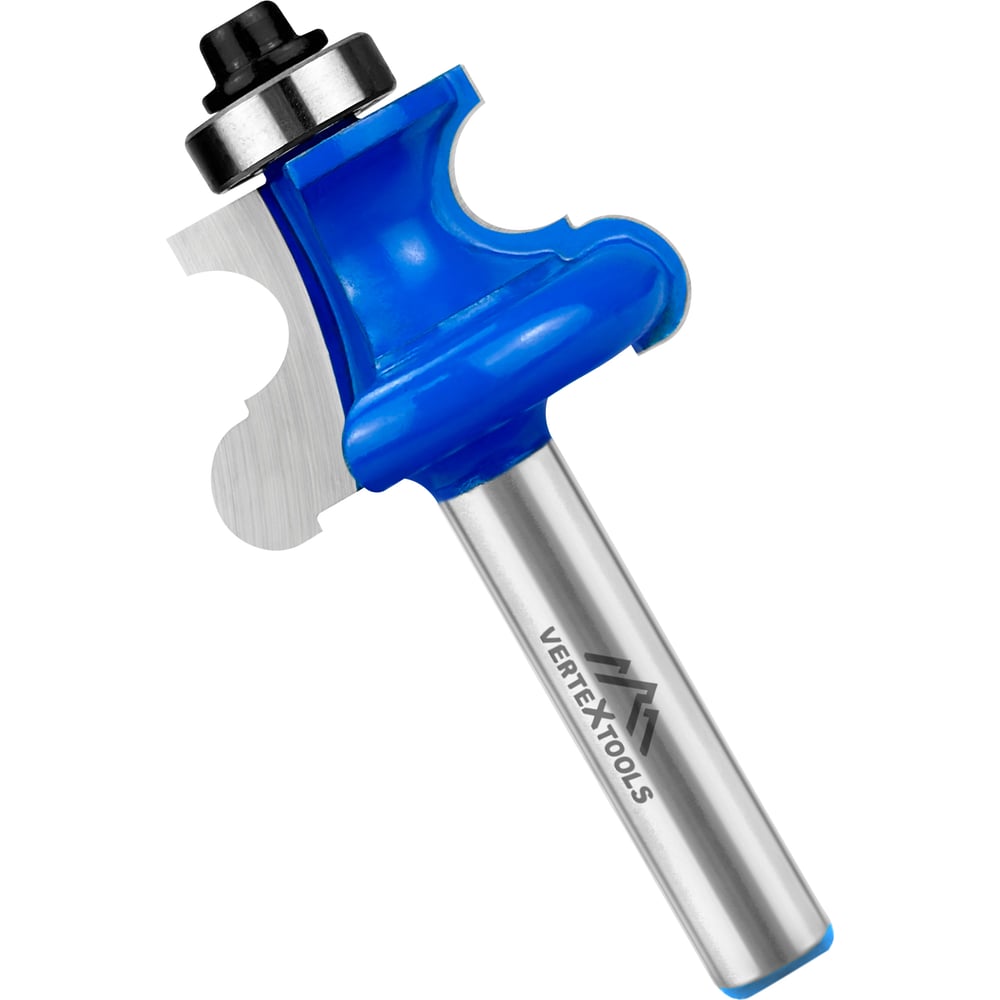 Изображение товара Кромочная фреза фигурная с подшипником Vertex Tools 3539-082032